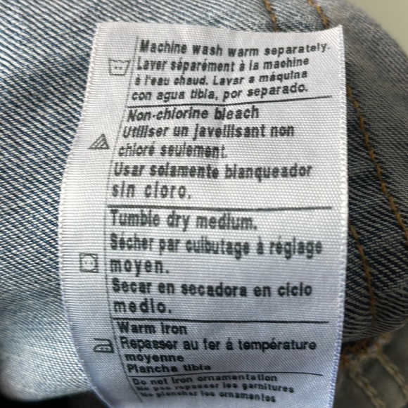 Carhartt relaxed fit straight jeans men’s size 38x32 blue - Picture 7 of 7